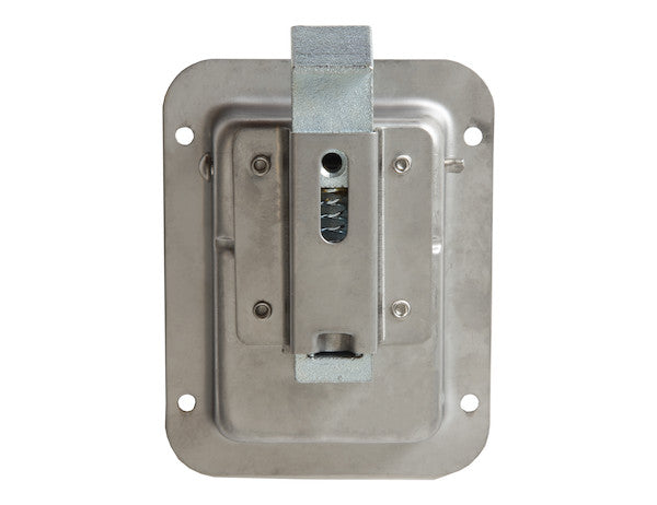 Buyers Products Stainless Steel Junior Single Point Locking Paddle Latch - Thru-Hole Mount - L1883