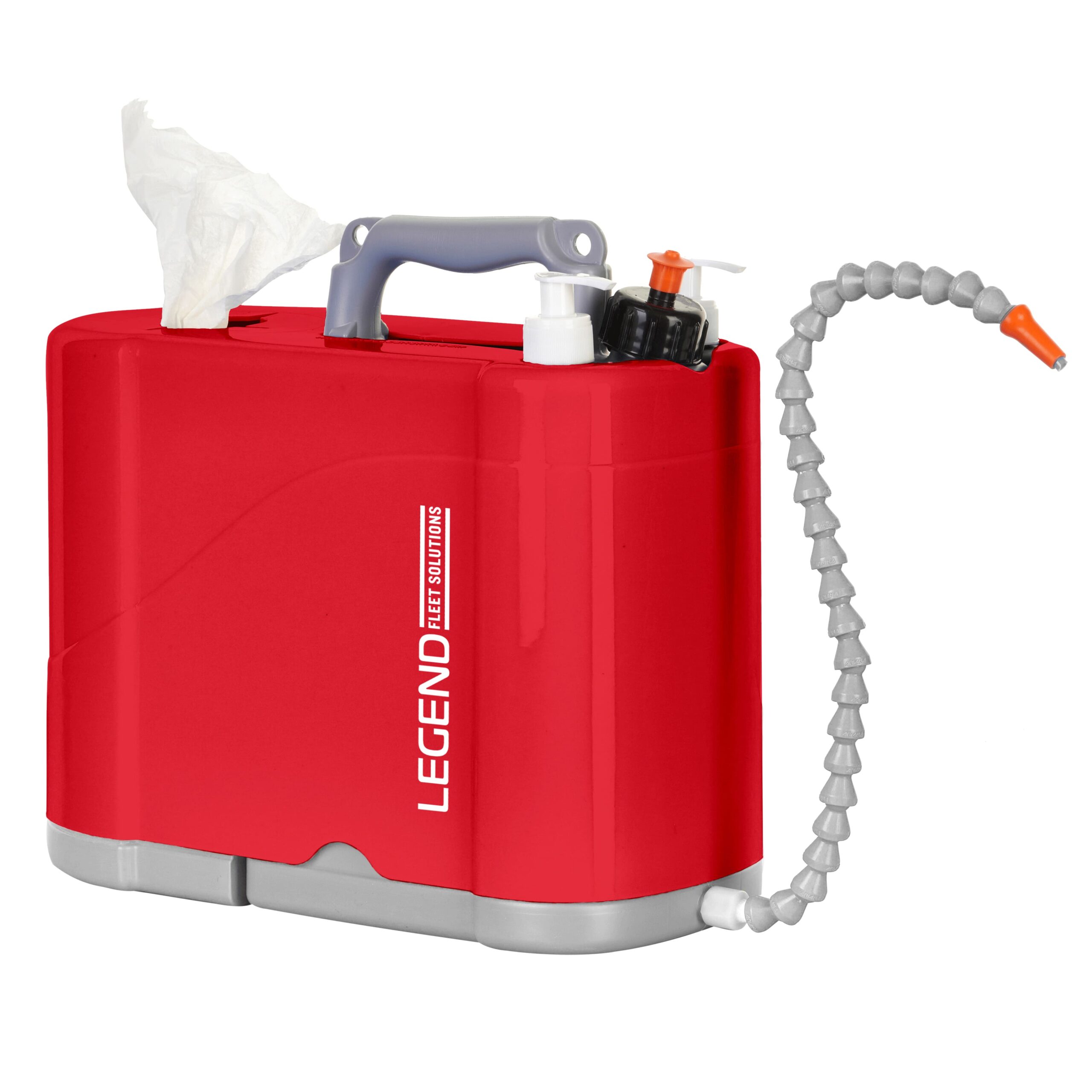 ShoulderSink Red Mobile Handwashing Station - HS1-001 - Upfit Supply