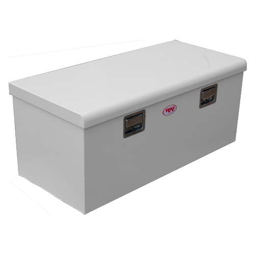 RKI 45-in Chest Truck Tool Box M-Series Single Lid Floor Mount - White Steel - M45-1NM