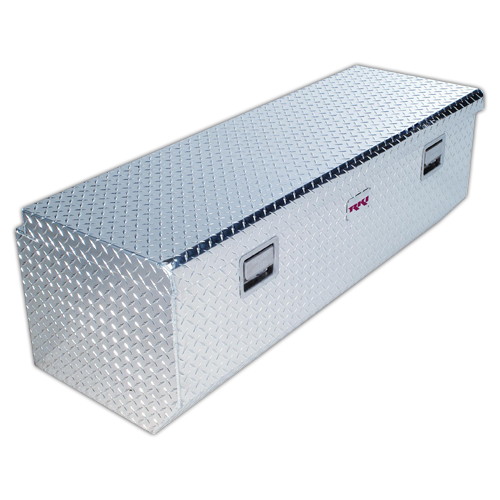 RKI 54-in Chest Truck Tool Box M-Series Single Lid Floor Mount - Aluminum - M54U-1NMA