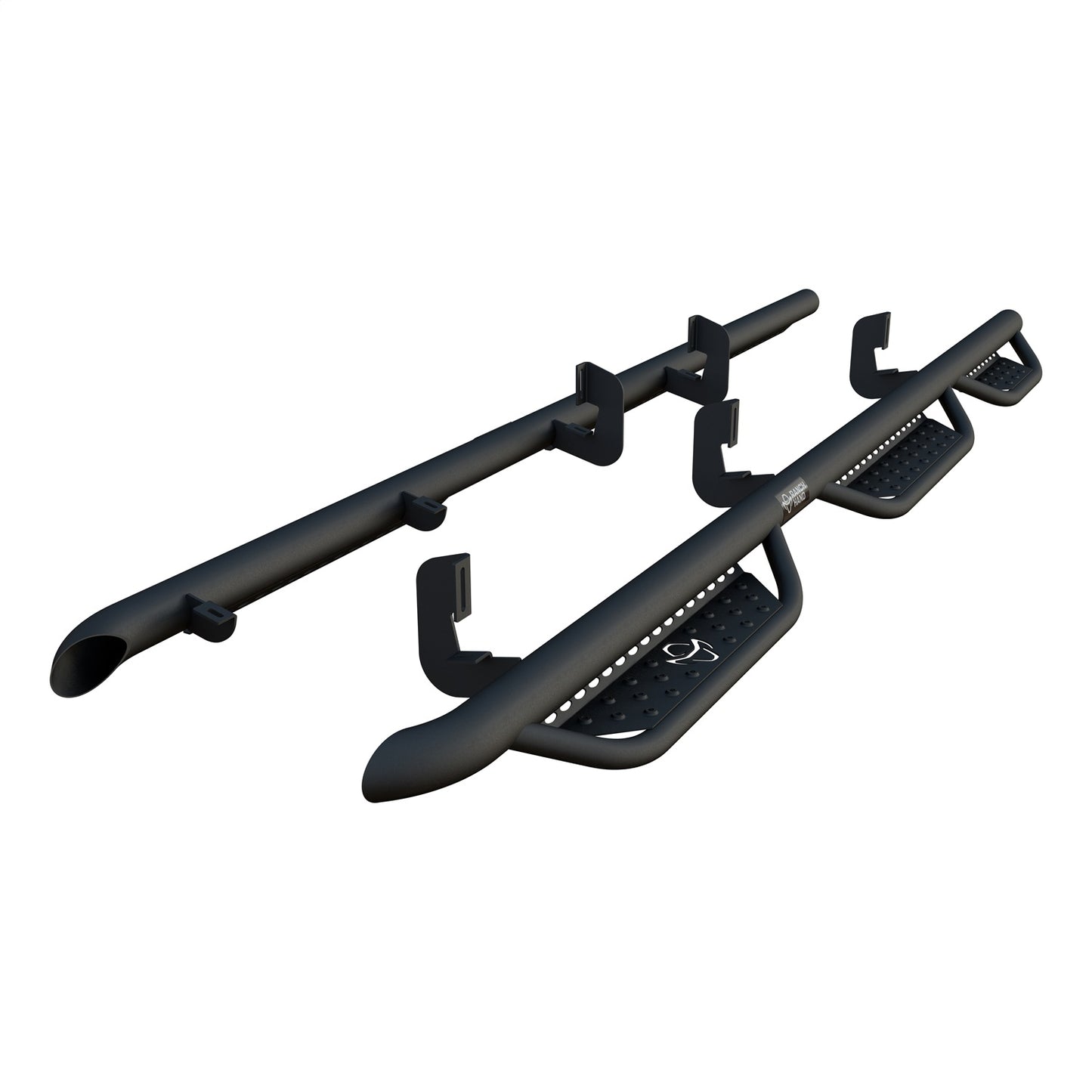 Ranch Hand Midnight Series Nerf/StepBarWTW for Chevrolet/GMC Silverado/Sierra 1500 (2007-2017) - MRSC071C6B6S