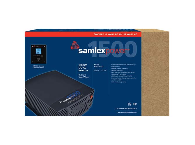 Samlex 1500 Watt Pure Sine Wave Power Inverter