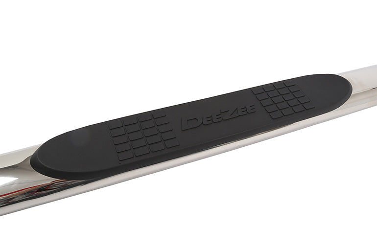 Dee Zee Tubes - 4" Oval Stainless Polished for Chevy/GMC Silverado/Sierra (2014-2018) - RegCab