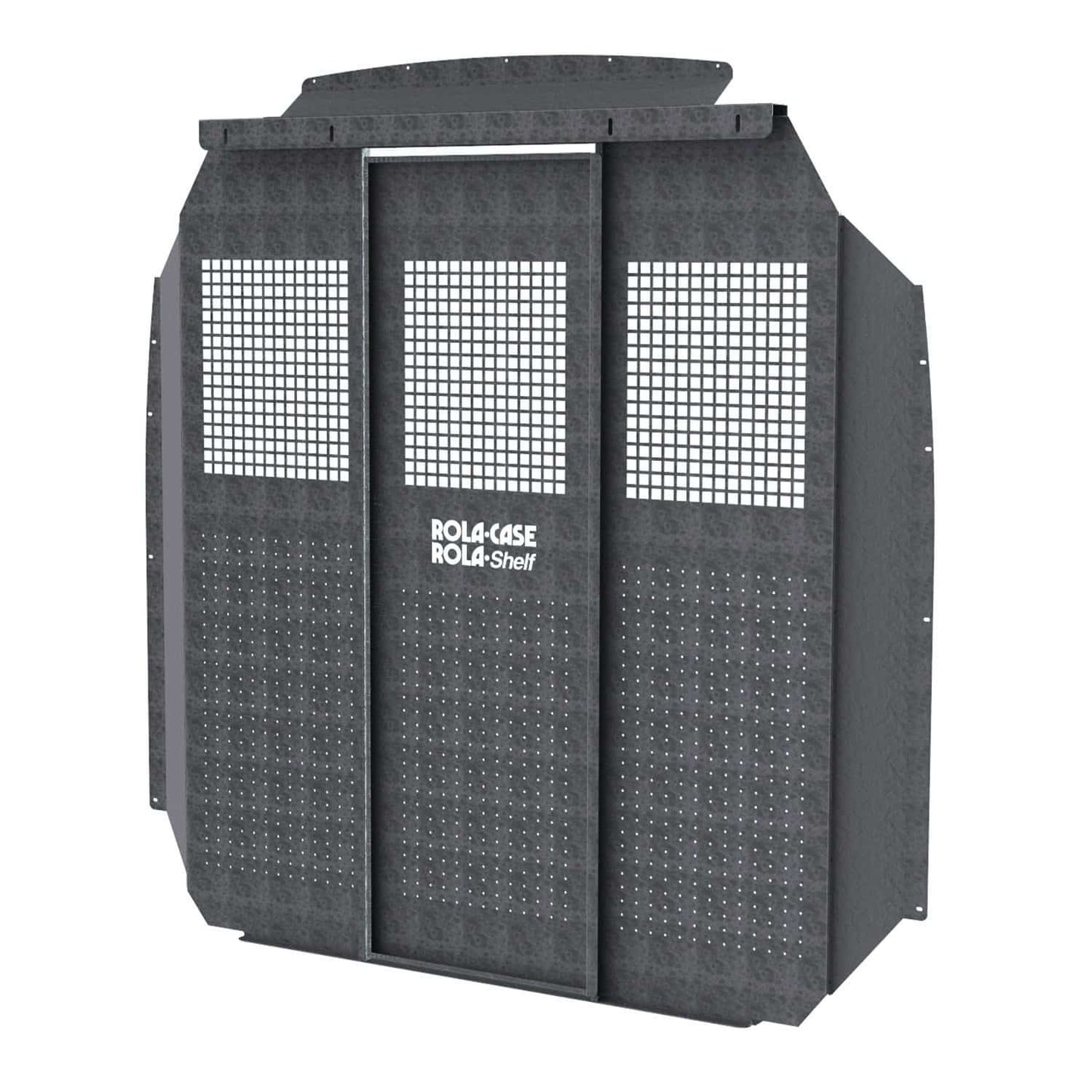 Rola-Case Service Bin Package for Ford Transit - 130-in WB - Mid Roof