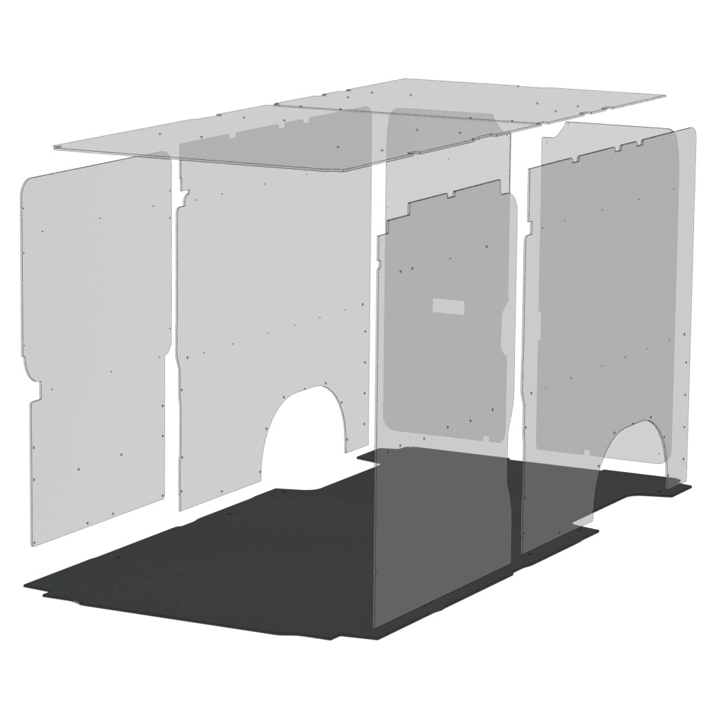 AutoMat-Bar Rubber Floor Mat for RAM ProMaster Cargo Vans