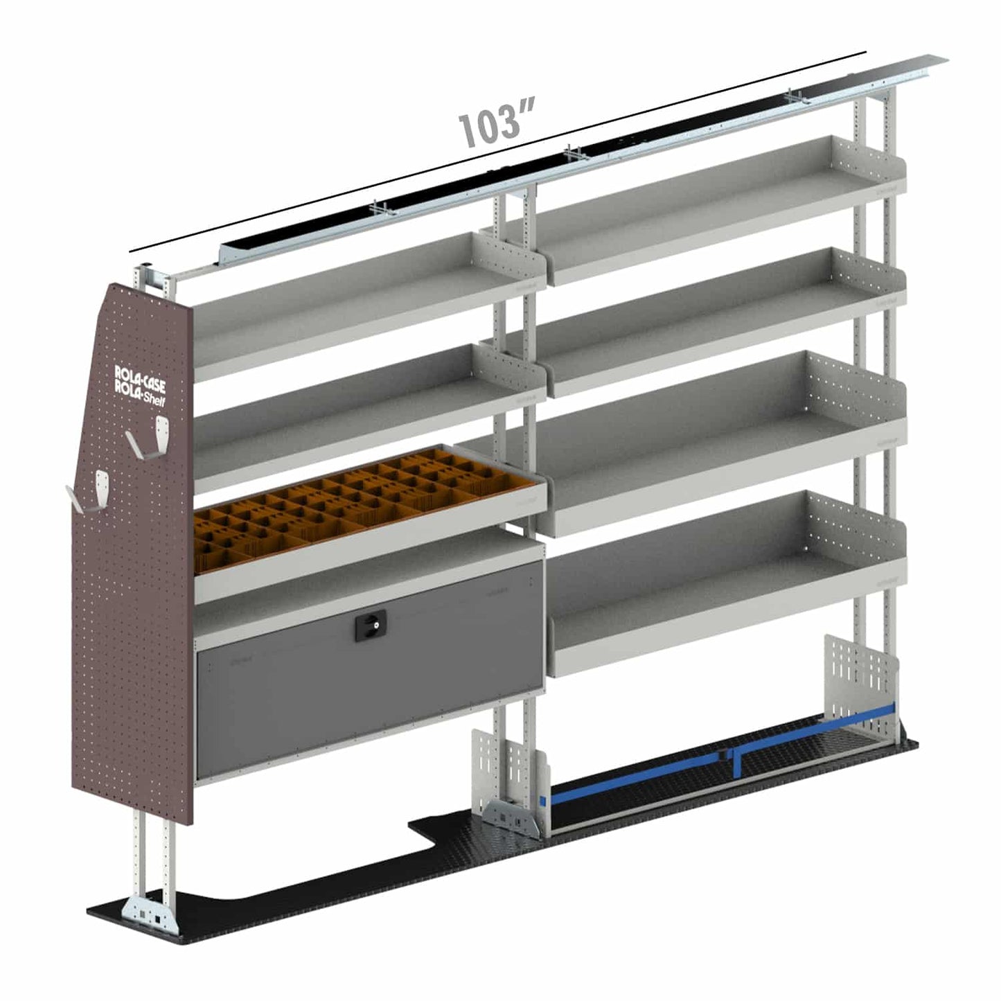 Rola-Case Electrical Bin Package for RAM ProMaster - 159-in WB