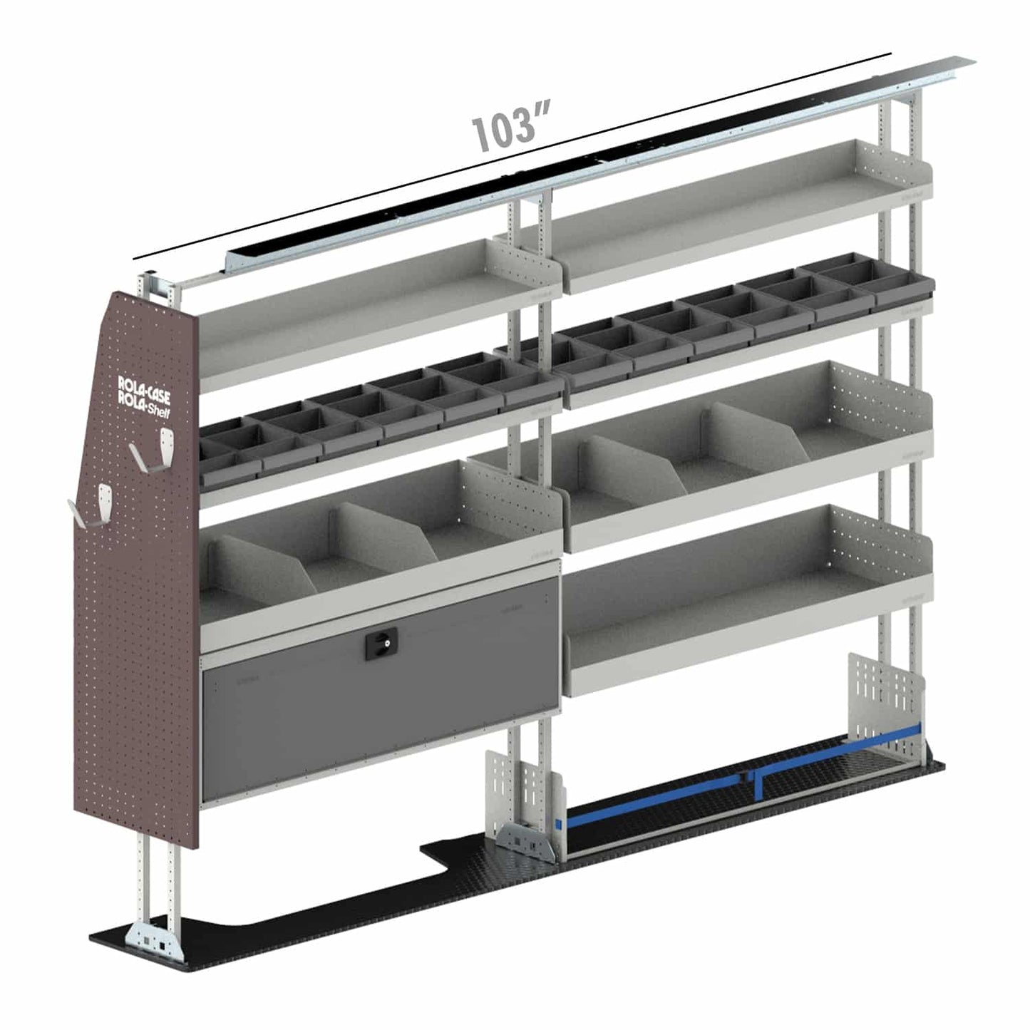 Rola-Case HVAC Bin Package for RAM ProMaster - 159-in WB