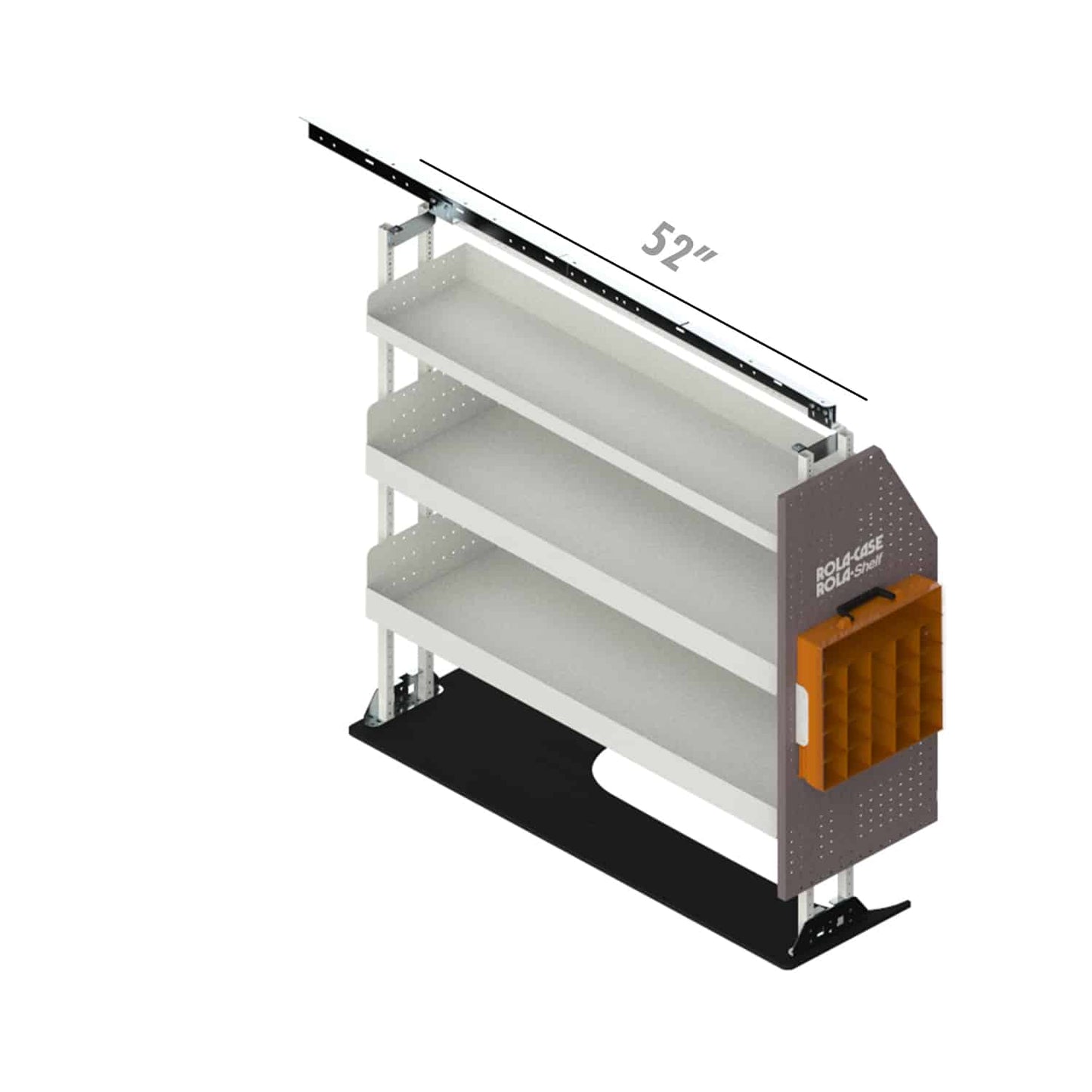 Rola-Case America's Most Popular Bin Package for Chevy/GMC Express/Savana - 155-in WB