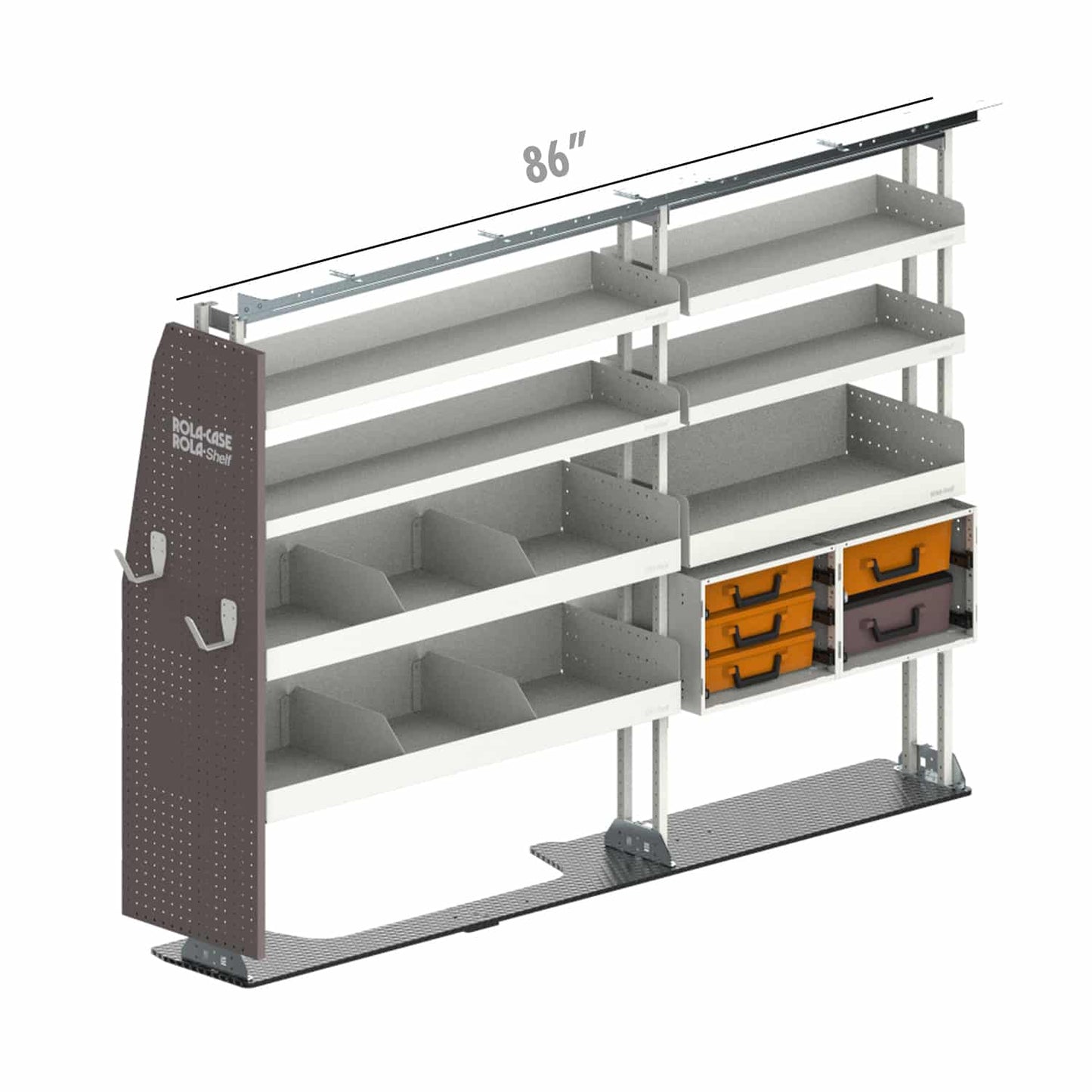 Rola-Case Electrical Bin Package for RAM ProMaster - 118-in WB