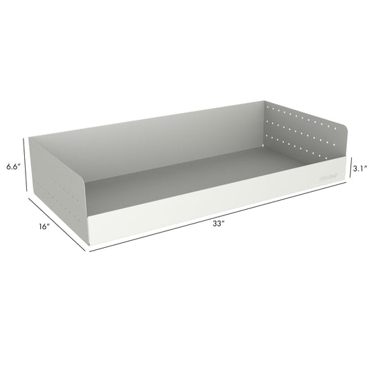 Rola-Case 8-Series Floor Mount Van Shelf - 33" W x 16" D x 6.6" H
