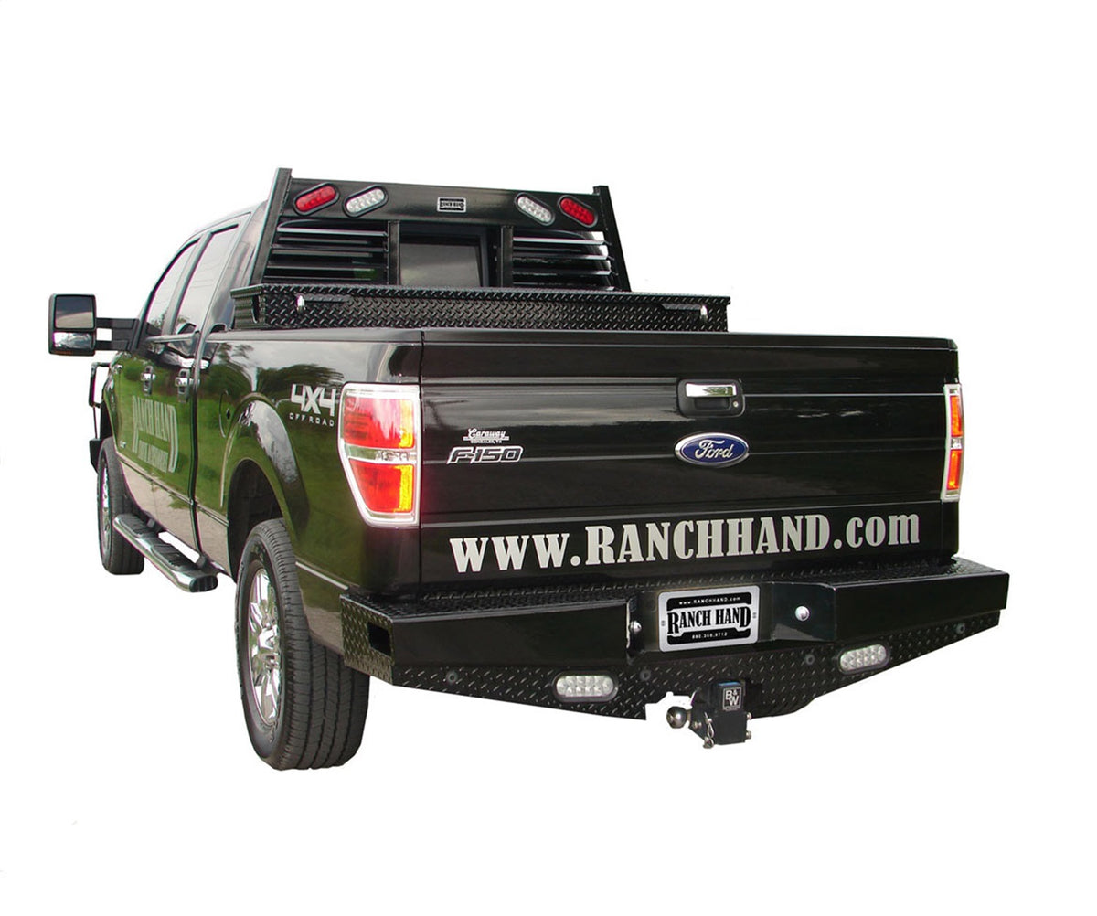 Ranch Hand Sport Series Rear Bumper for Ford F-150 (2009-2014) - SBF09HBLSL