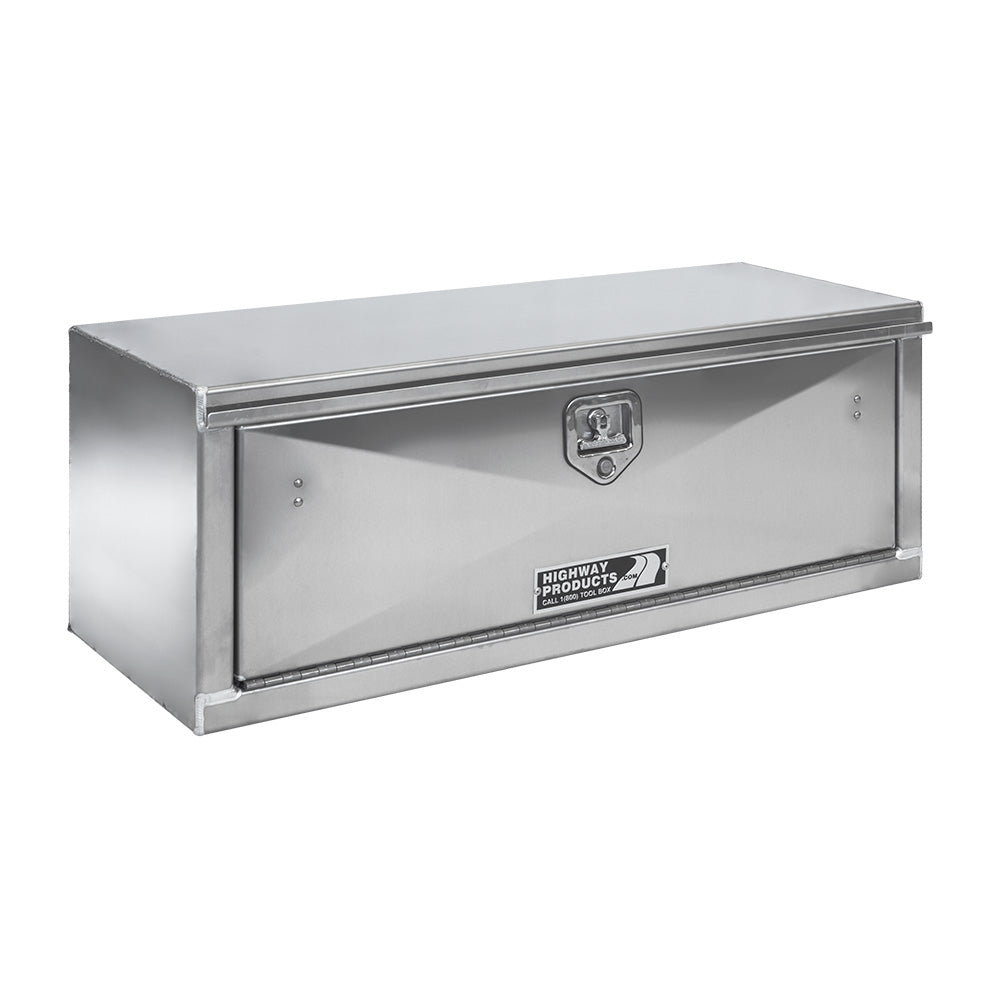 Highway Products 48 x 24 x 24-in. Aluminum Single Drop Door Underbody Tool Box - 0112-006