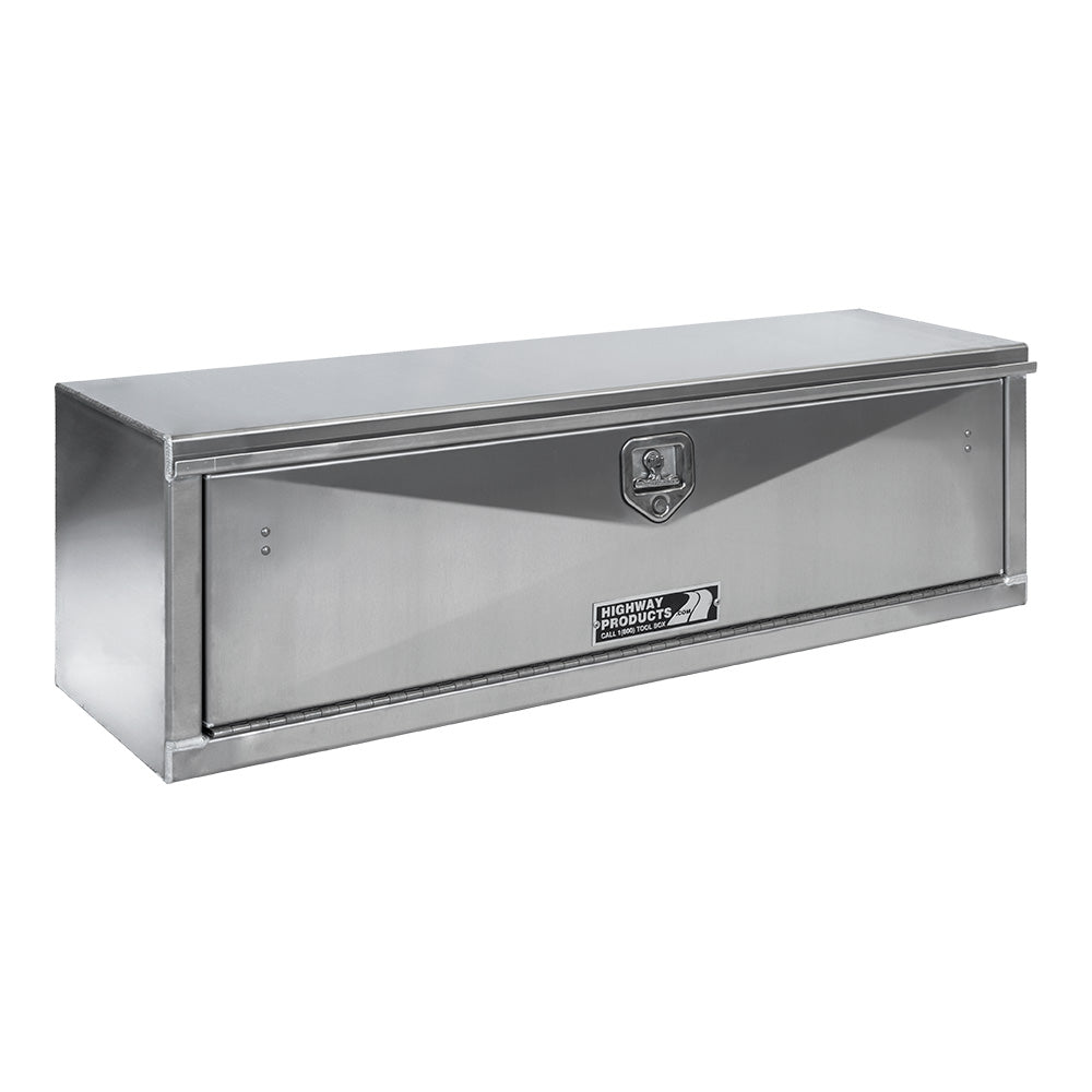 Highway Products 60 x 18 x 18-in. Aluminum Single Drop Door Underbody Tool Box - 0112-007