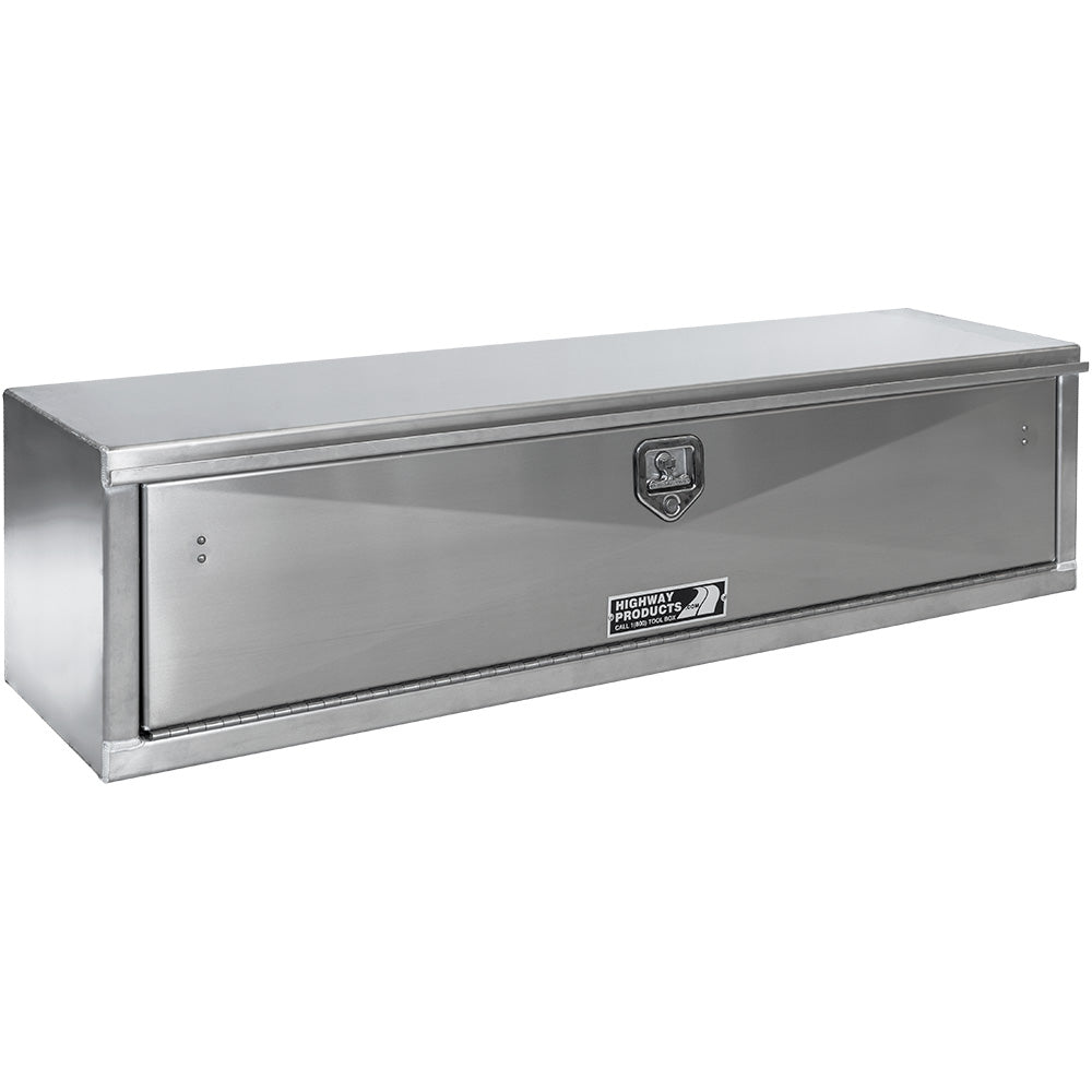 Highway Products 72 x 18 x 18-in. Aluminum Single Drop Door Underbody Tool Box - 0112-009