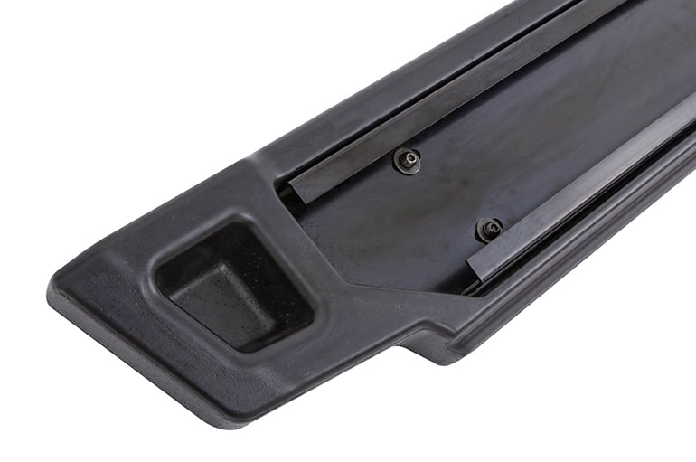 Dee Zee Running Board Cab Section Molded Black for Chevy/GMC/Dodge/Ford Full Size Truck (Universal-Universal) - CrewCab