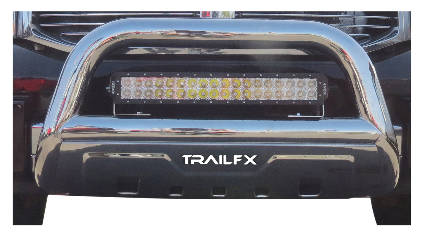 TrailFX Bull Bar Polished Stainless Steel For Toyota Tacoma - B1508S