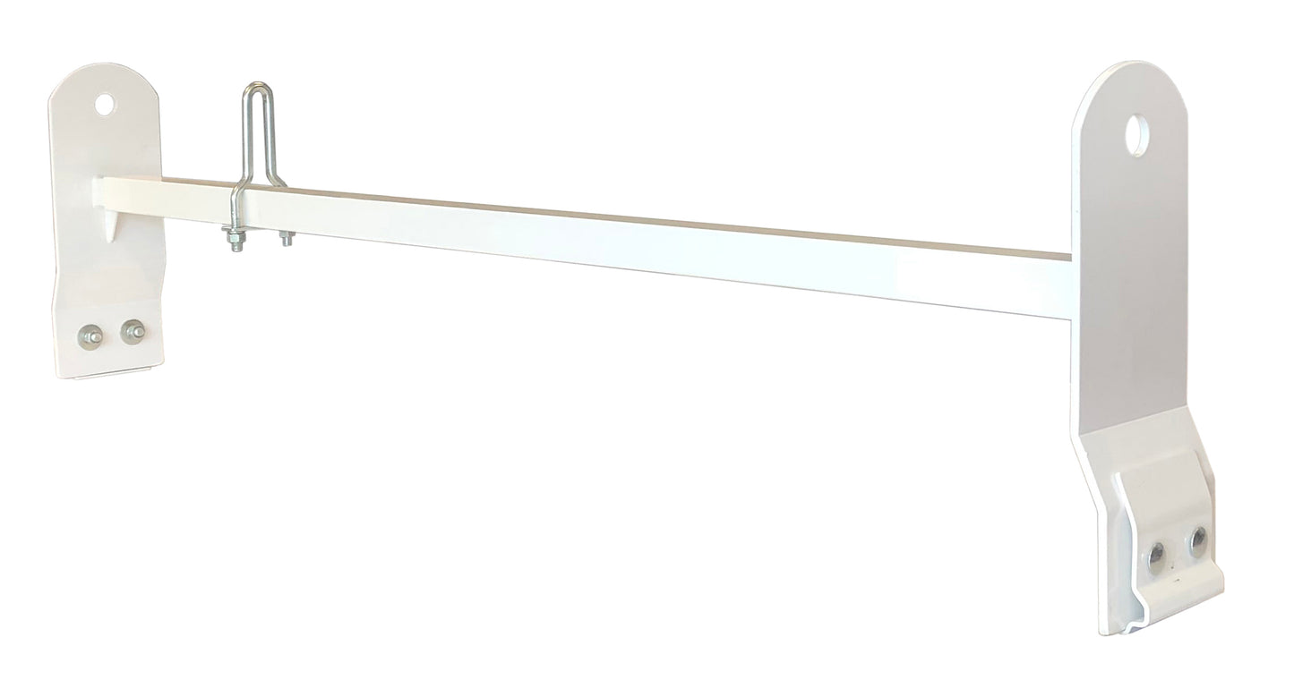 TrailFX Ladder Rack Extension White Steel - FCLR006W