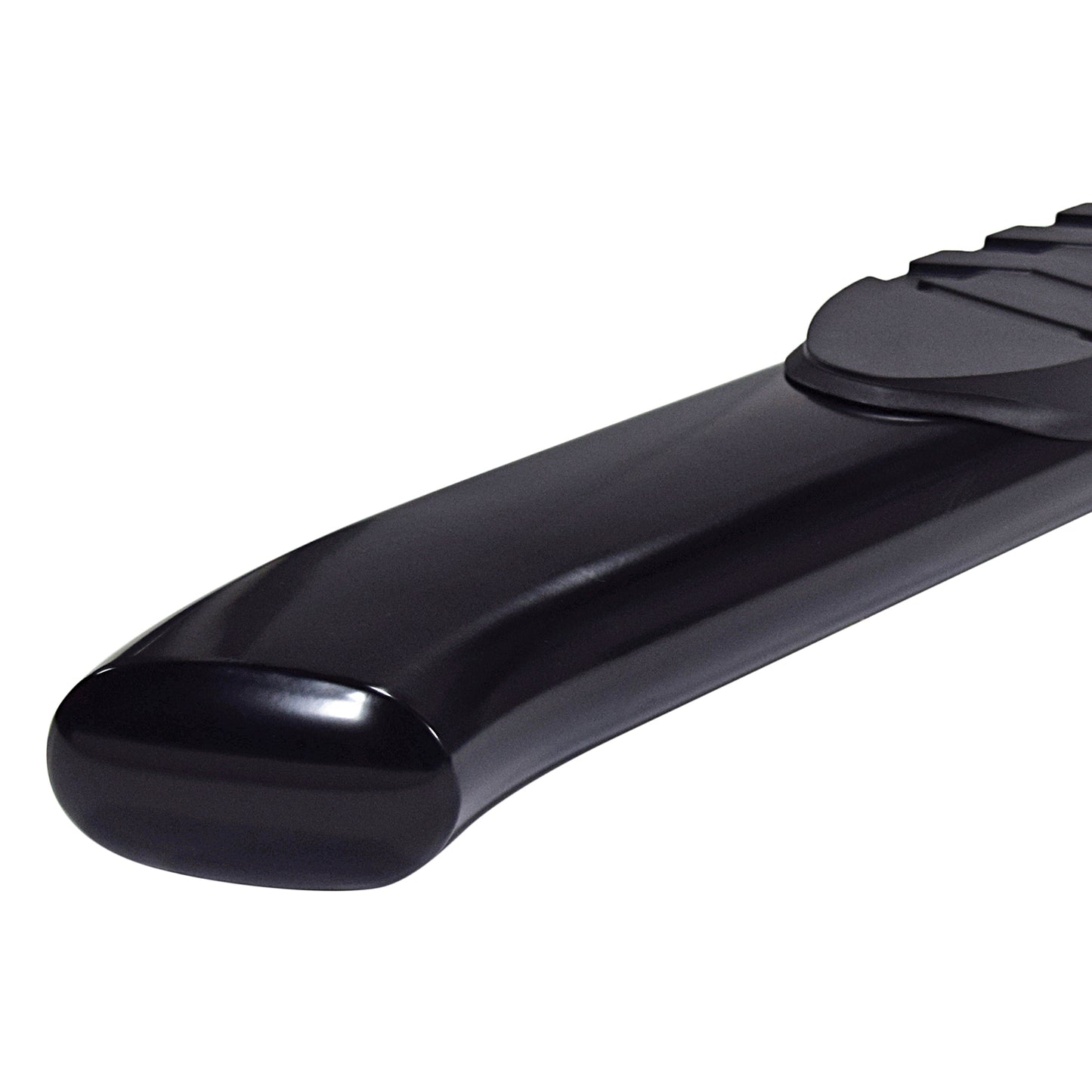 TrailFX 5" Oval Bent Step Nerf Bars W/ Step Pads Black For Chevrolet/GMC - A7044B