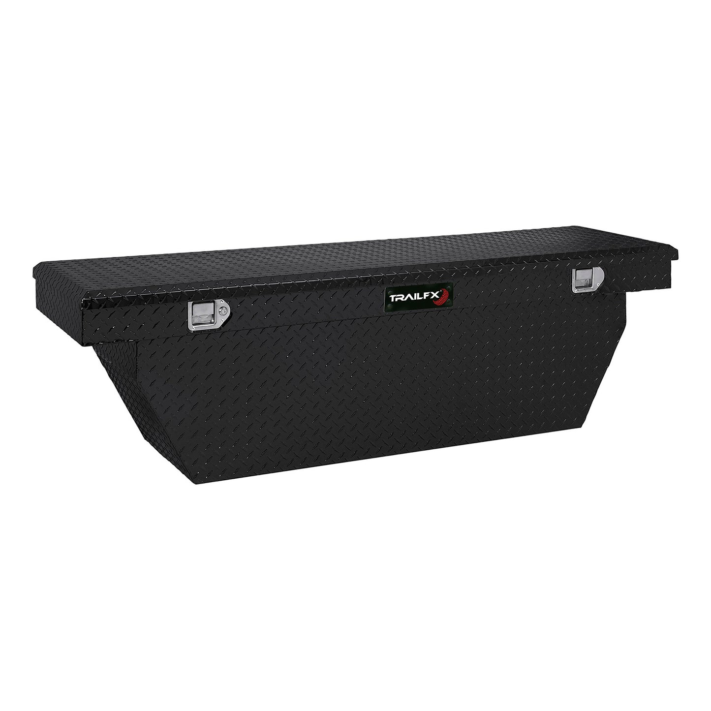 TrailFX 69-in Black Aluminum Deep Crossover Tool Box - 111702