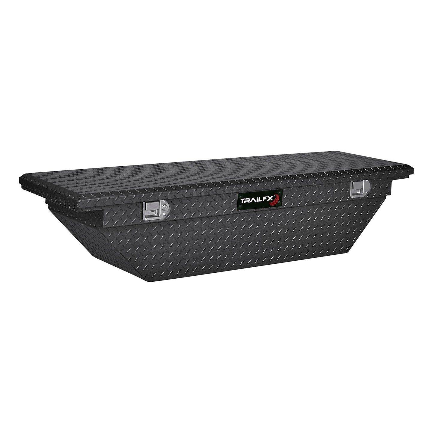 TrailFX 63-in Crossover Black Aluminum Tool Box - 120633