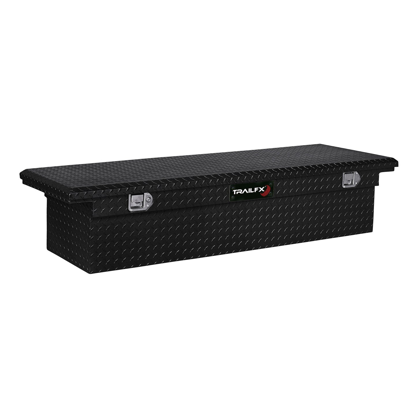 TrailFX 72-in Crossover Black Aluminum Tool Box - 120722