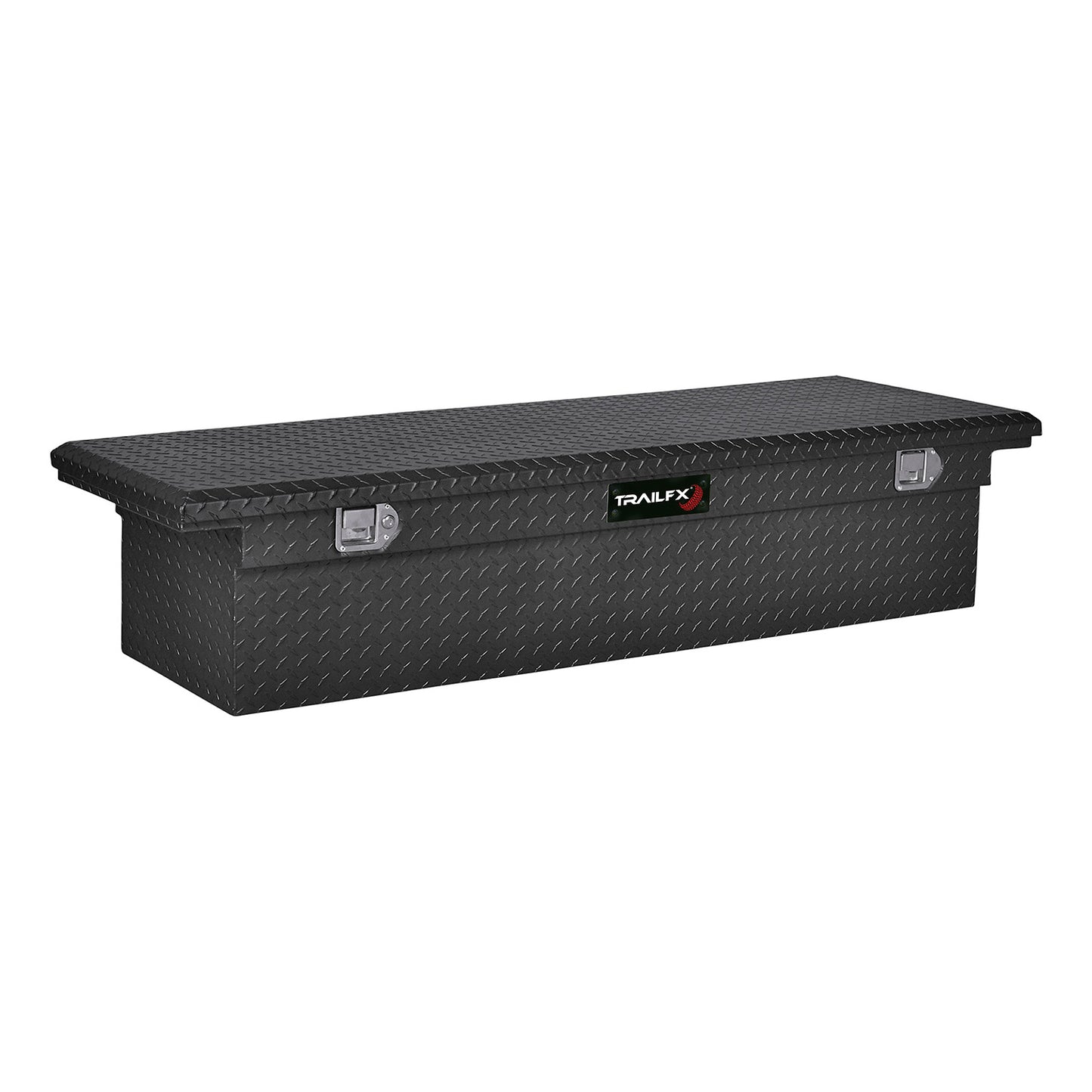 TrailFX 72-in Crossover Black Aluminum Tool Box - 120723