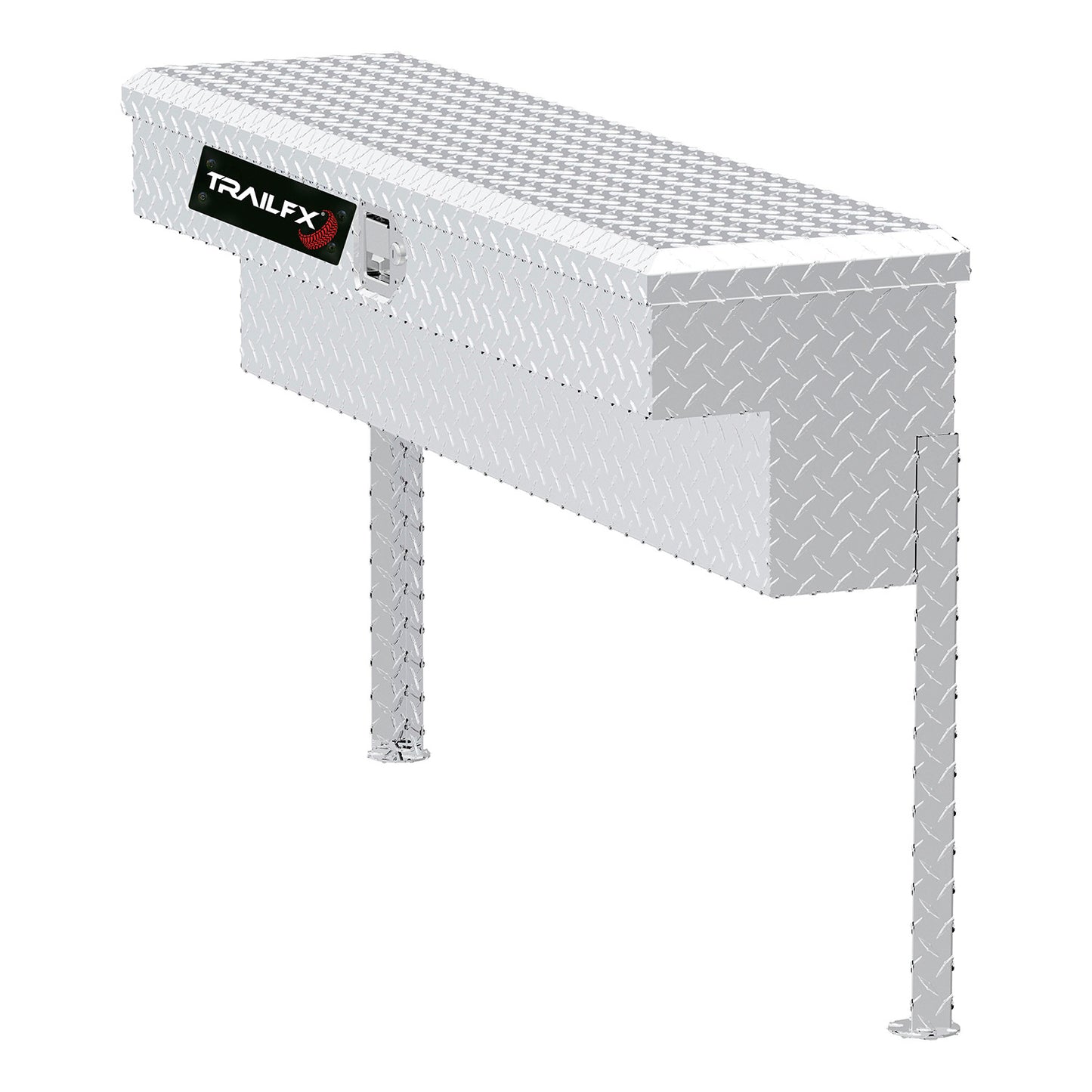 TrailFX 48-in Crossover Aluminum Tool Box - Brite - 160481