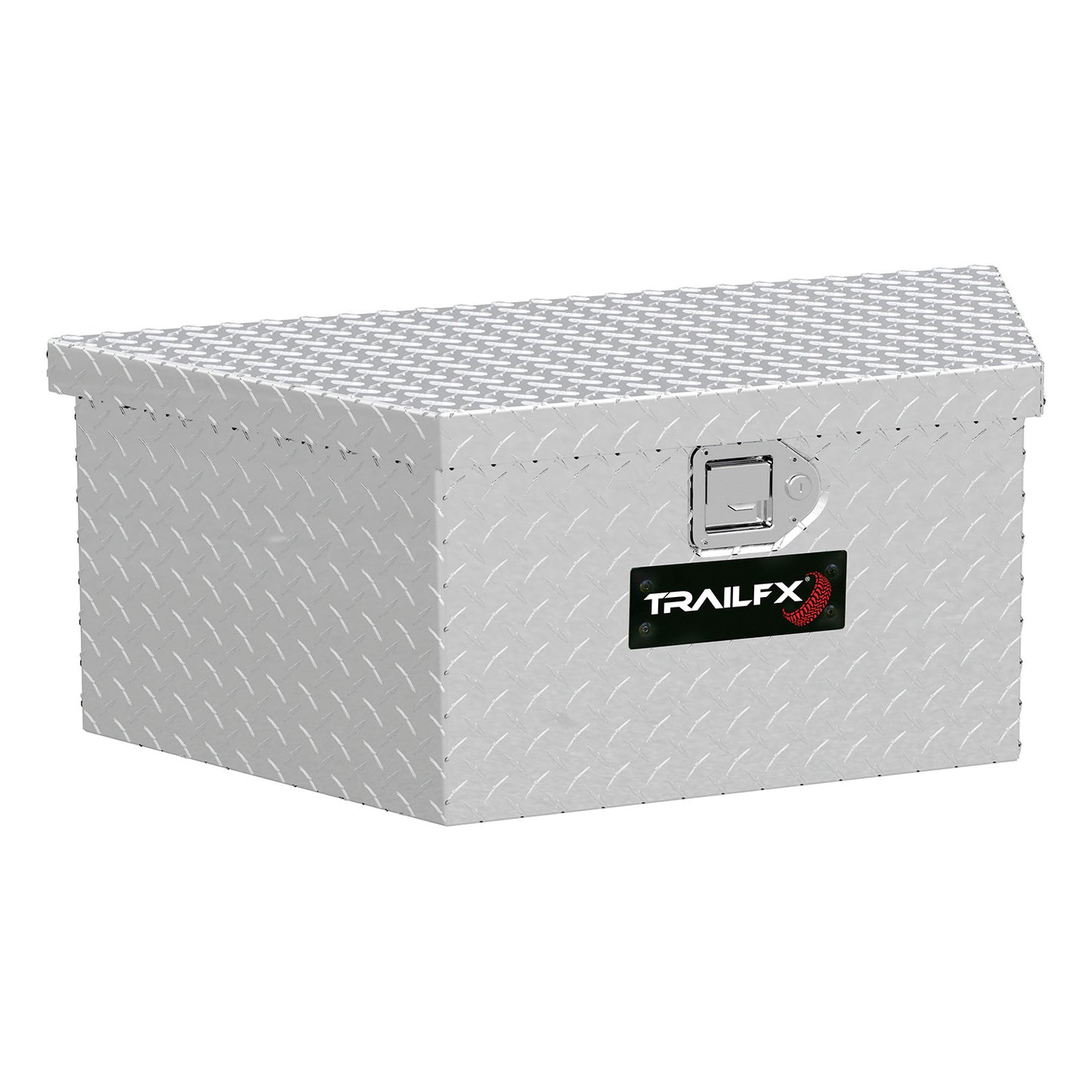 TrailFX 34-in Aluminum Trailer Tongue Tool Box - Brite - 201191