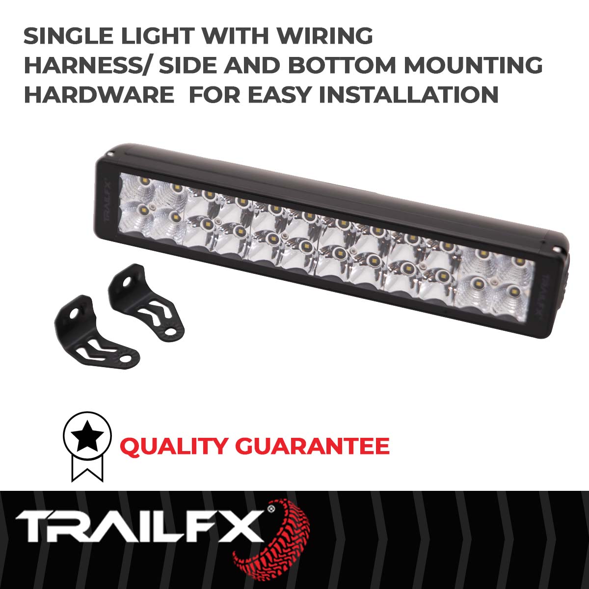 TrailFX DRS 24X3W 12" LED Light Bar Flood/Spot Combo - 12DRSCM