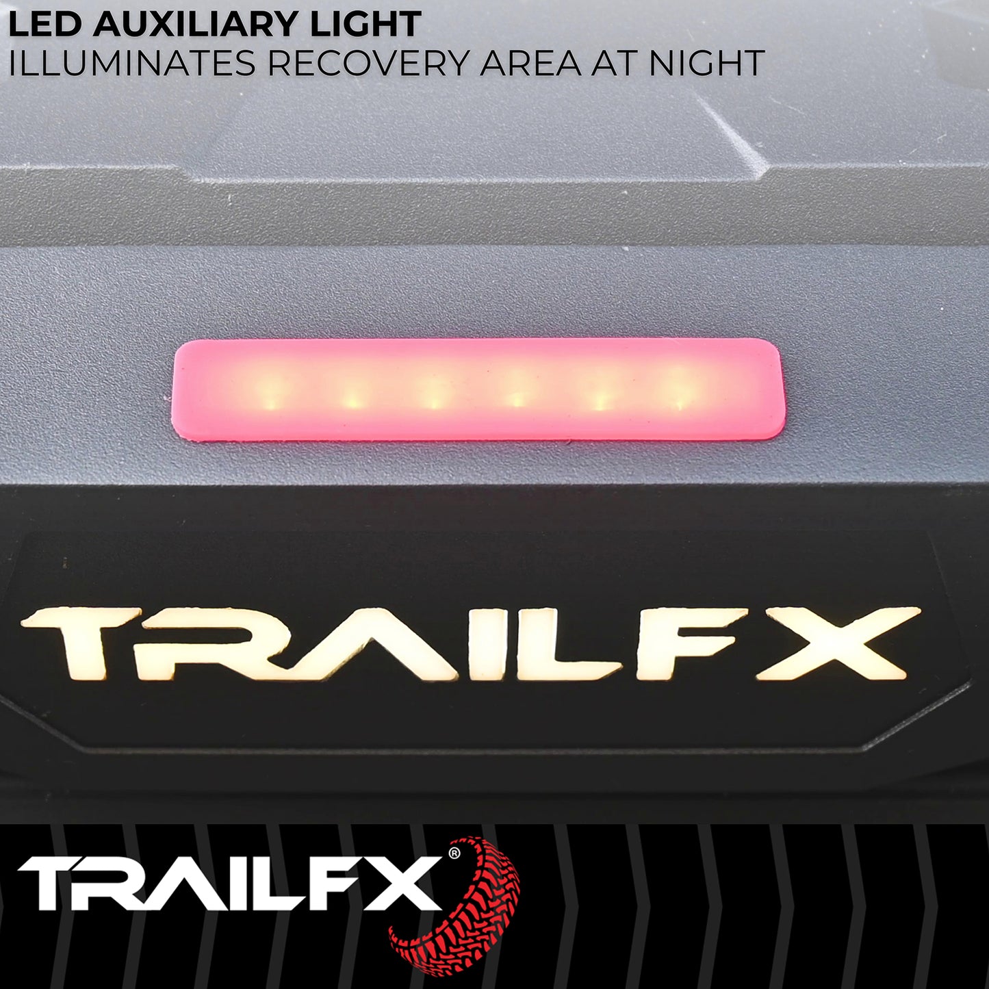 TrailFX Reflex 2.0 Steel Cable Winch 12000 Lb - WR212B