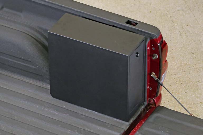 Dee Zee Aluminum Wheel Well Box with Drawers - 21-in x 9-in x 19-in - DZ95D