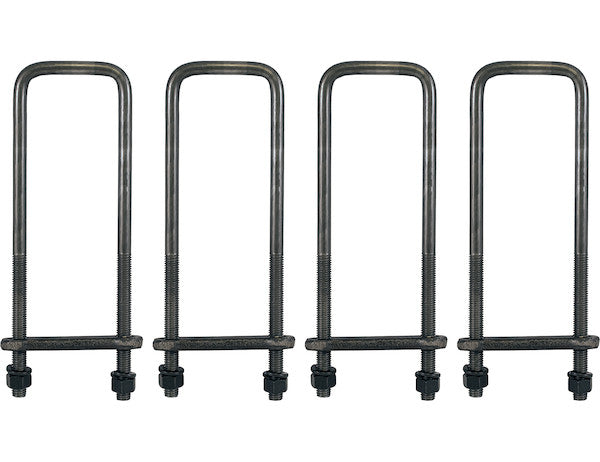 Buyers Products 16-in Square Bend 5/8-In U-Bolt Kit-4 Sets - UB623516