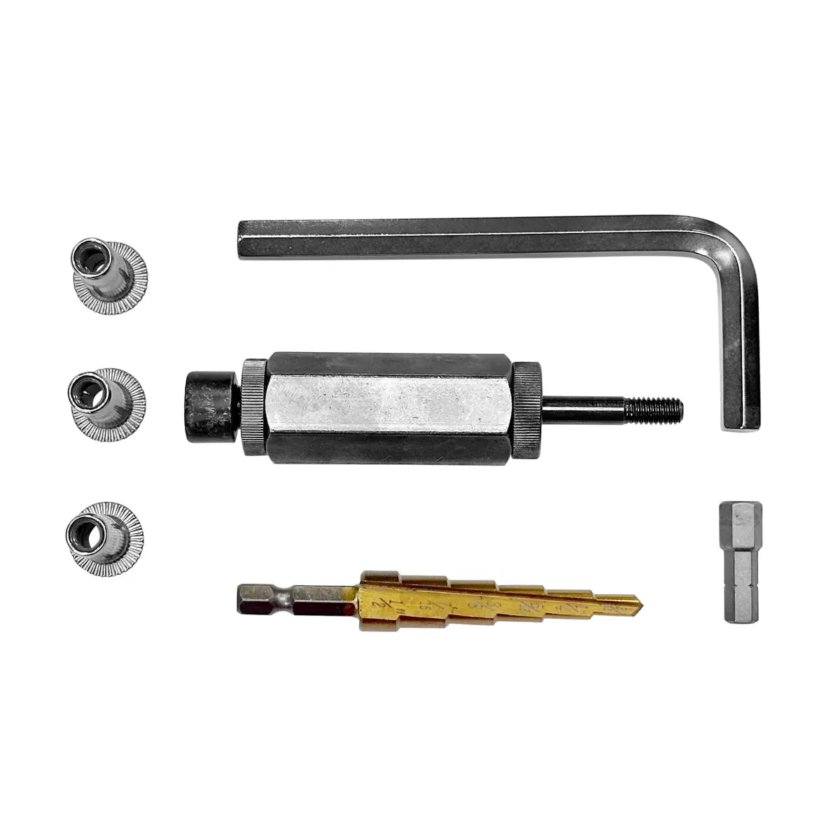 Plus Nut Installation Tool Set - Pull Style (1/4"-20)
