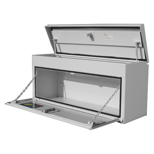 RKI 48-in Top Mount Truck Tool Box UST-Series Top Opening Single Door - Steel - UST48C