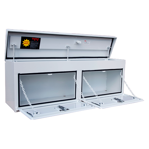 RKI 60-in Top Mount Truck Tool Box UST-Series Top Opening Single Door - Steel - UST60C