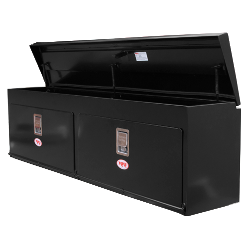 RKI 72-in Top Mount Truck Tool Box UST-Series Top Opening Two Door - Steel - UST72C