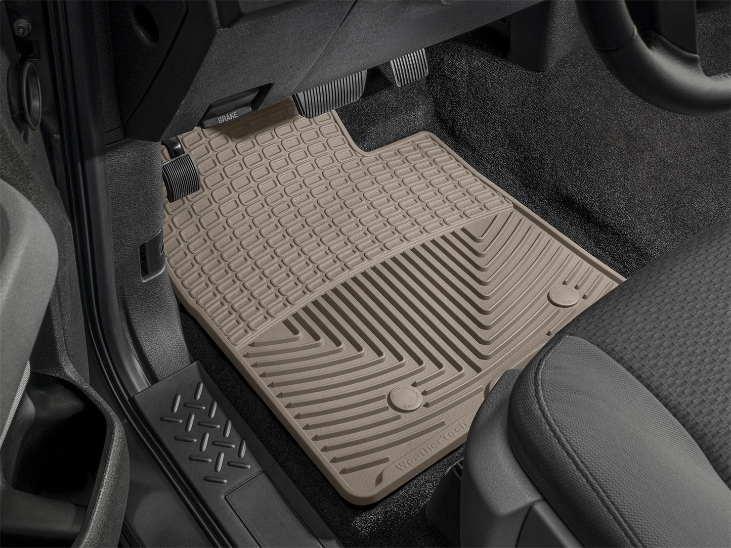 WeatherTech All Weather Floor Mats for Toyota Tacoma (2016-2017) - Front