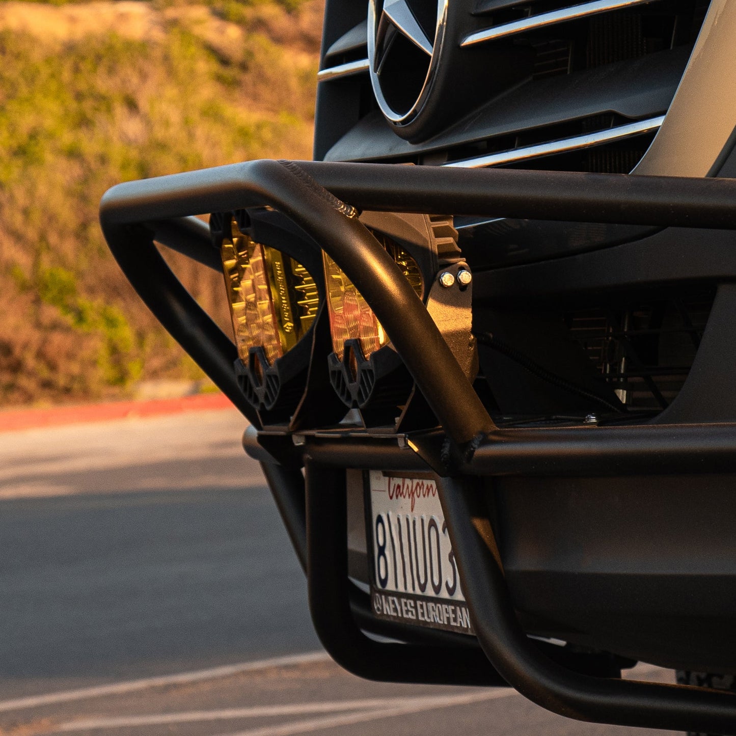 Vanspeed Baja Front Bumper - 4WD for Mercedes Sprinter 144/170 (2019+) - VNSPD-008