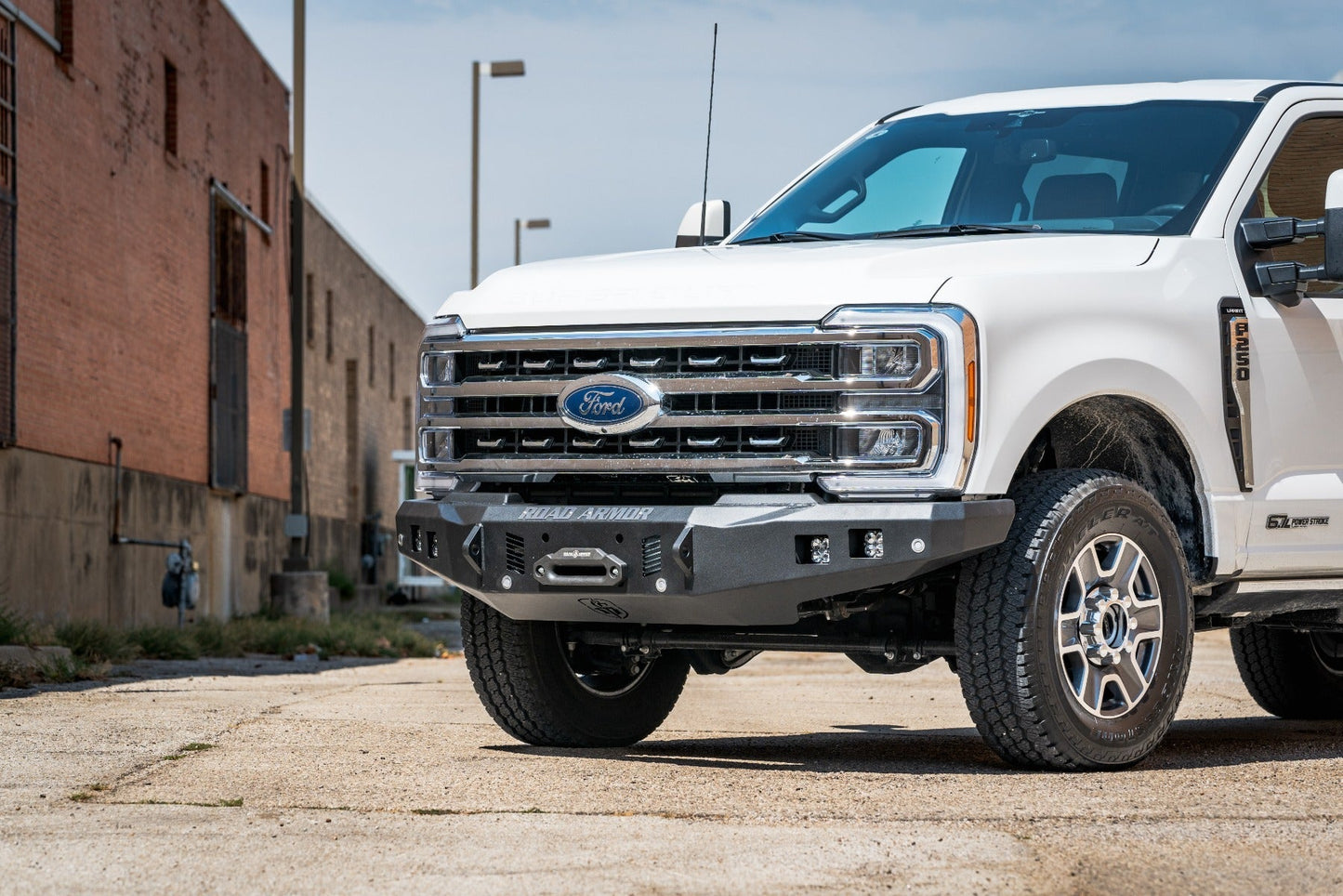 Road Armor Stealth Front Winch Bumper 2023-2026 Ford F-250 F-350 - 6232F0B
