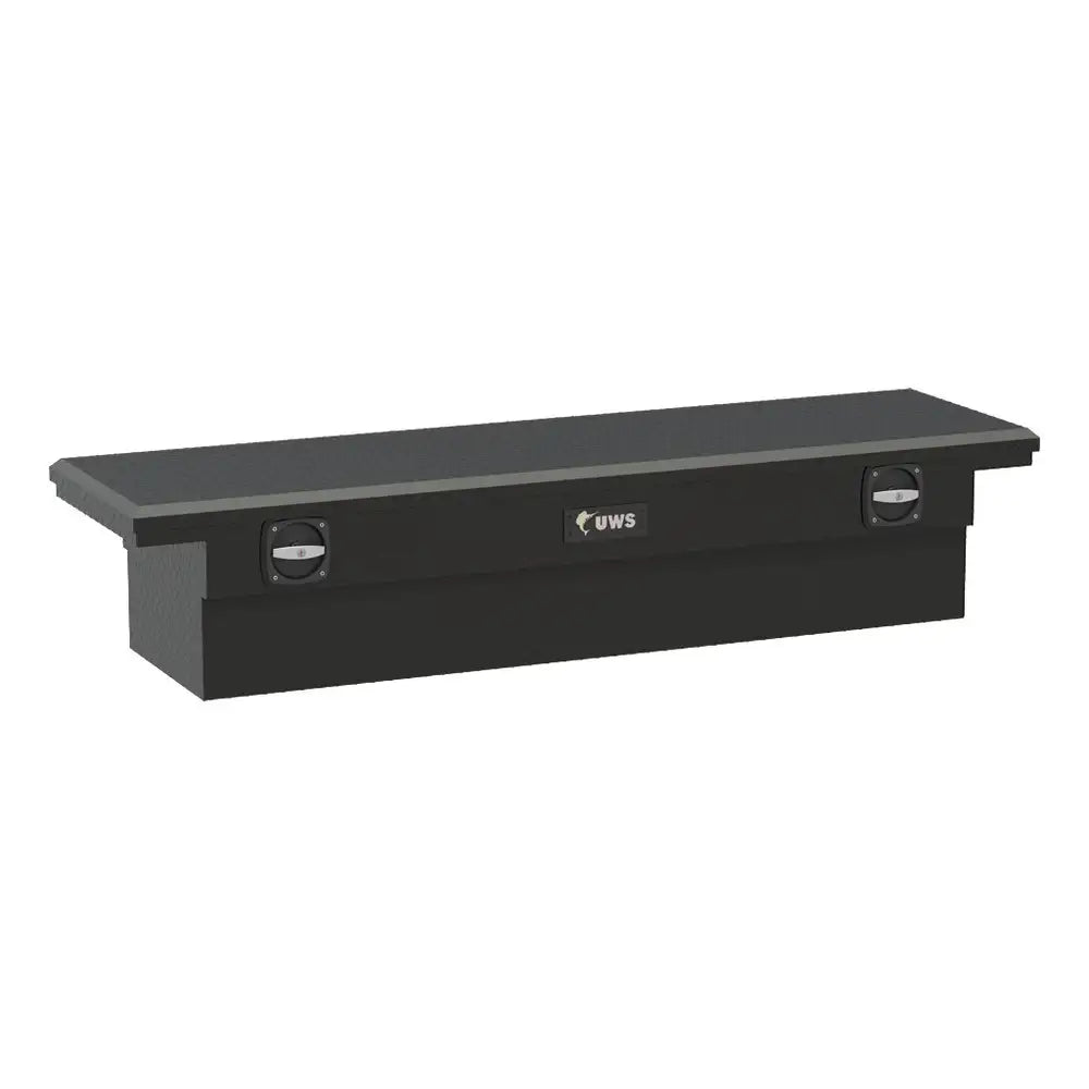 UWS Crossover Tool Box - 72-in - Low Profile - Single Lid - Standard Tub - Secure Lock Handles