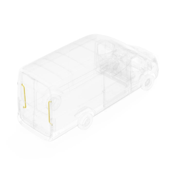 SecureGrip Rear Grab Handles for Ford Transit (Pair)