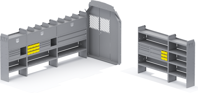 Holman Quick Package Max - Ford Transit 148-in Extended WB High Roof - FFM-TLH