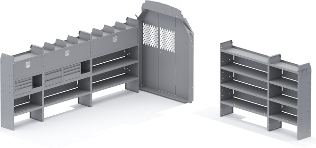 Holman Quick Package Pro - Ford Transit 148-in Extended WB High Roof - FFP-TLH