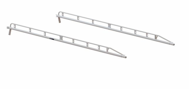 Holman The Pro Rack Side Channel Kit - Short Bed, Crew Cab/Long Bed, Extended Cab/9-ft Body, Regular Cab, White