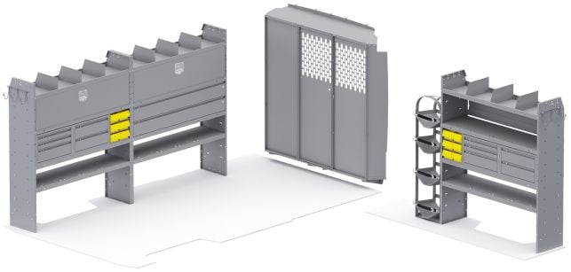 Holman HVAC Van Package - RAM ProMaster High Roof 159-in WB - 54PML
