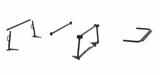 Holman The Pro Rack Leg & Crossbar Kit - Full-Size Trucks W/ Cap - 22-in H Cap