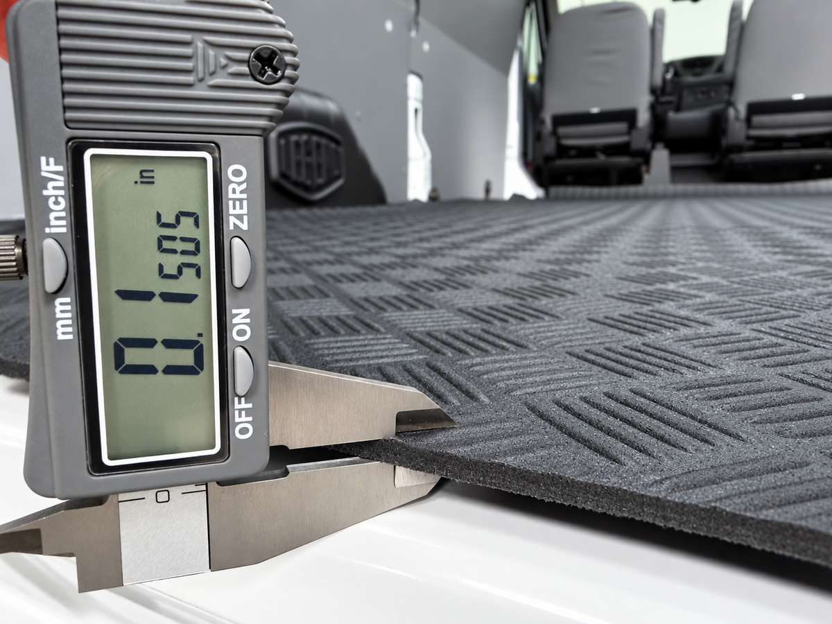 Upfit Select VanMat Cargo Van Rubber Mat - Ford Transit