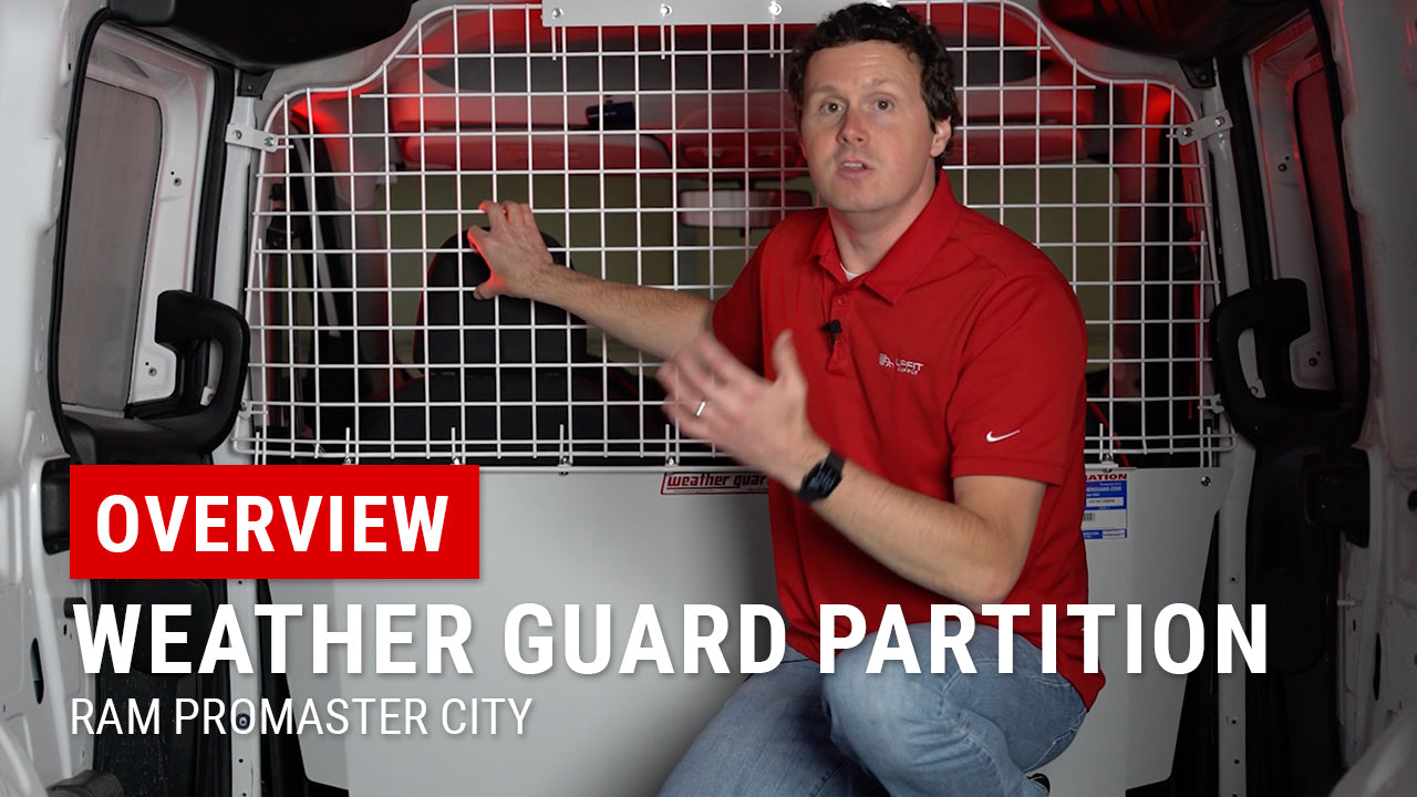 Weather Guard Partition for ProMaster City Overview | Upfit Supply