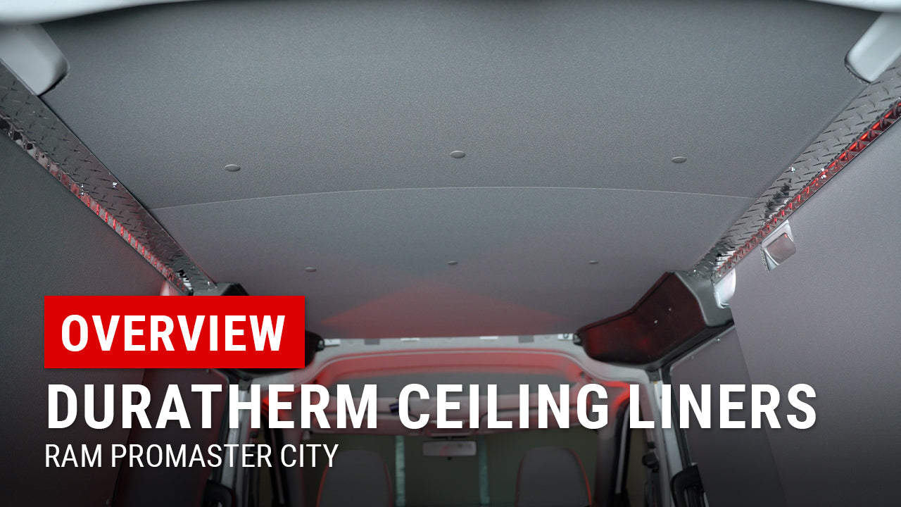 Legend DuraTherm Ceiling Liner for RAM ProMaster City Overview | Upfit ...