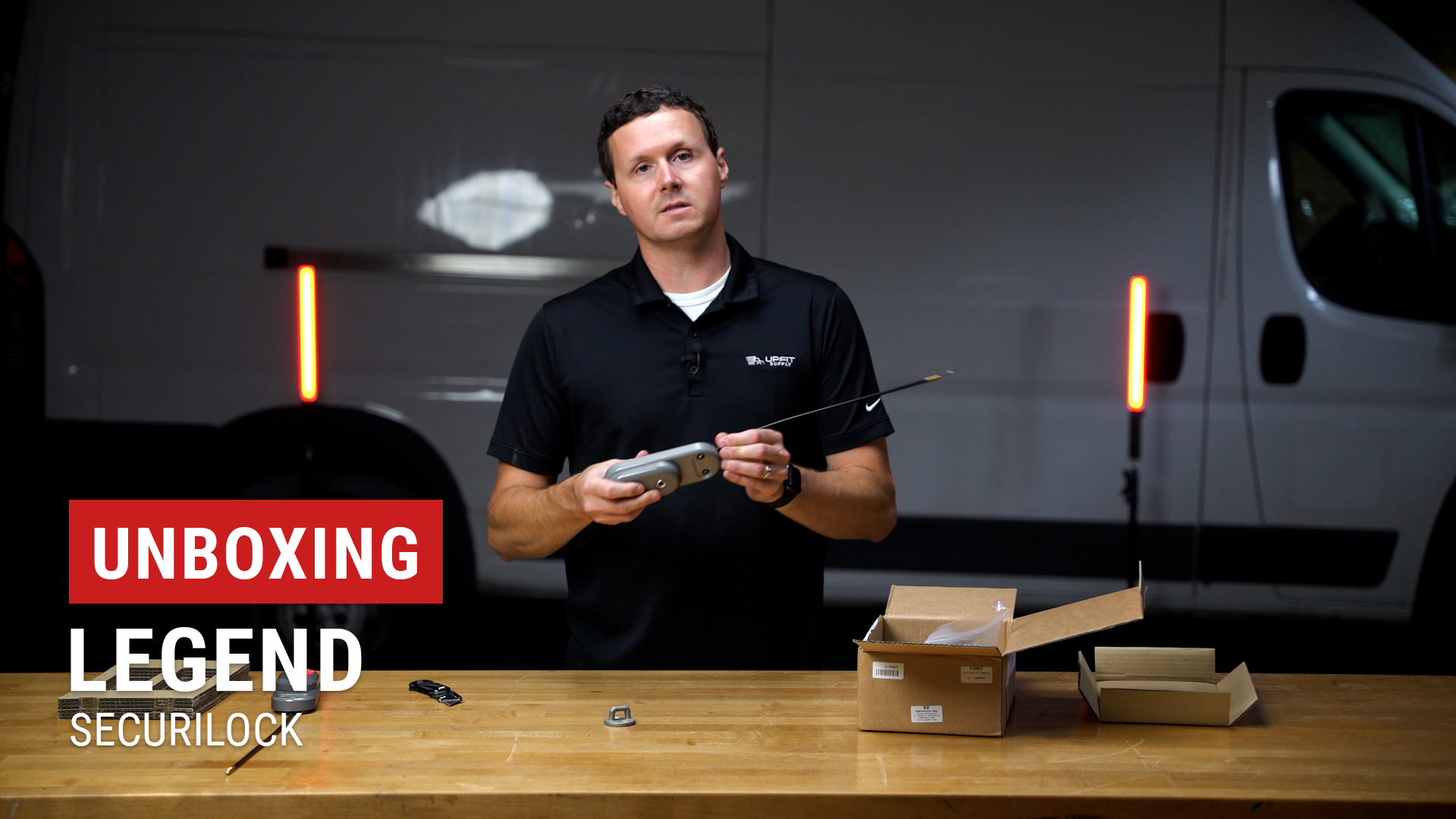 Unboxing SecuriLock Cargo Van Locks from Legend | Upfit Supply